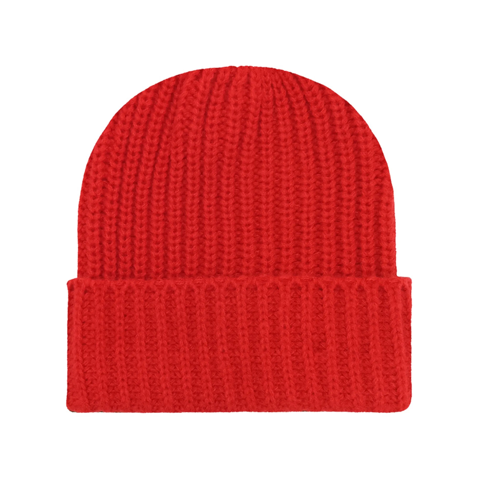 Thick Needle Stripe Knitted Hat 4
