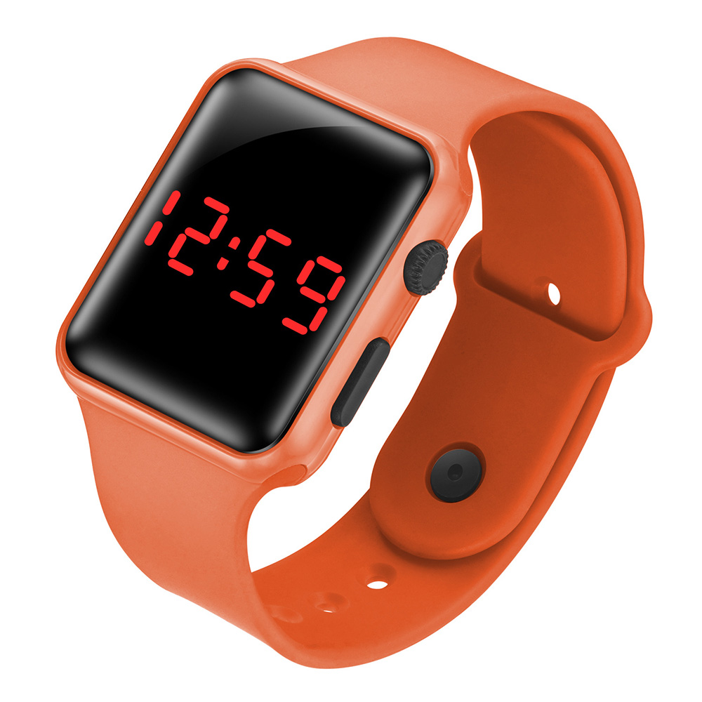 Children LED silicone electronic watch 9