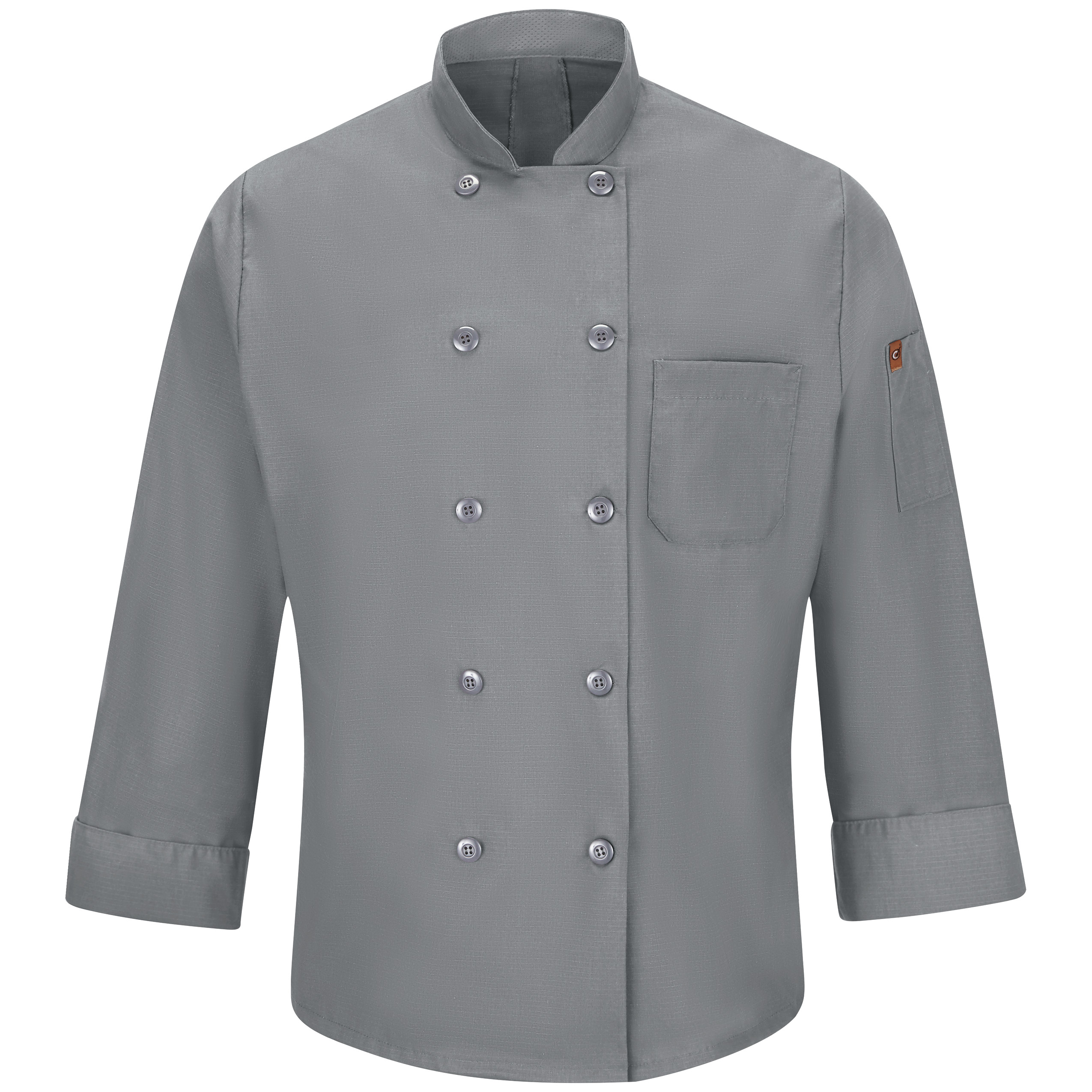 Red Kap® Men's Chef Coat with OilBlok + MIMIX® 3