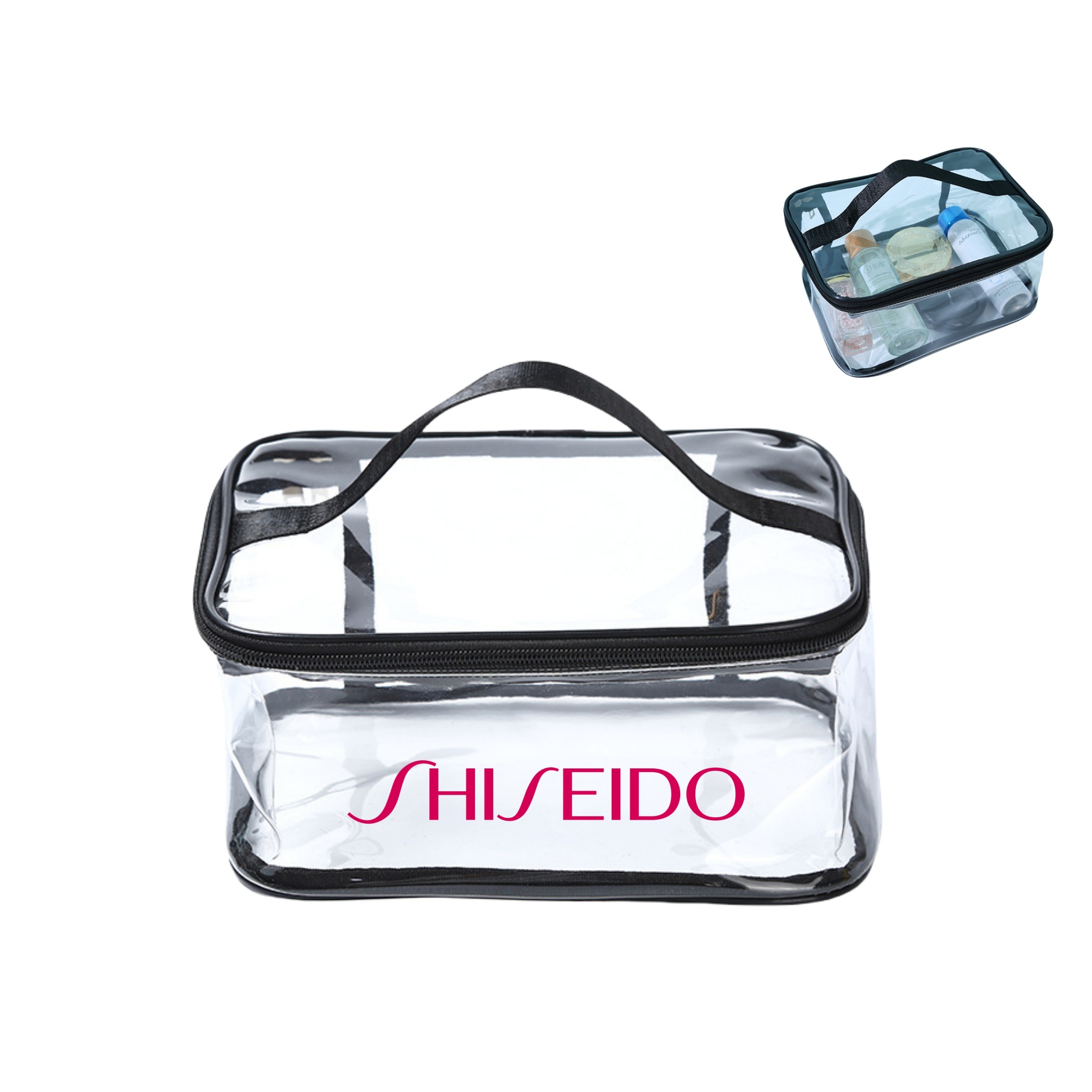 Clear Makeup Bag With Handle 4