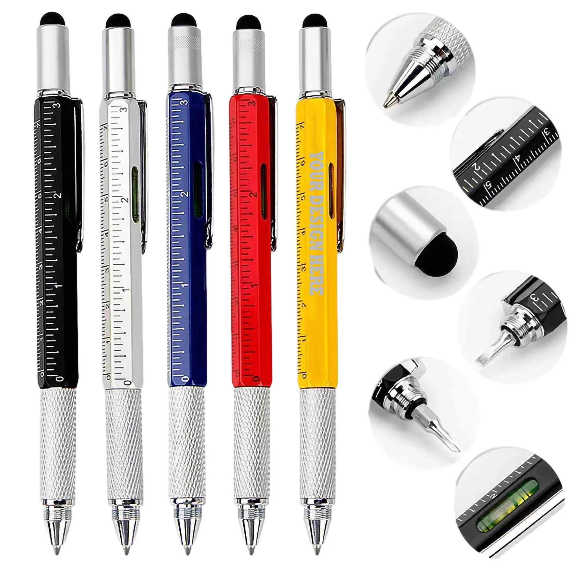 6 In 1 Metal Tool Pen 5