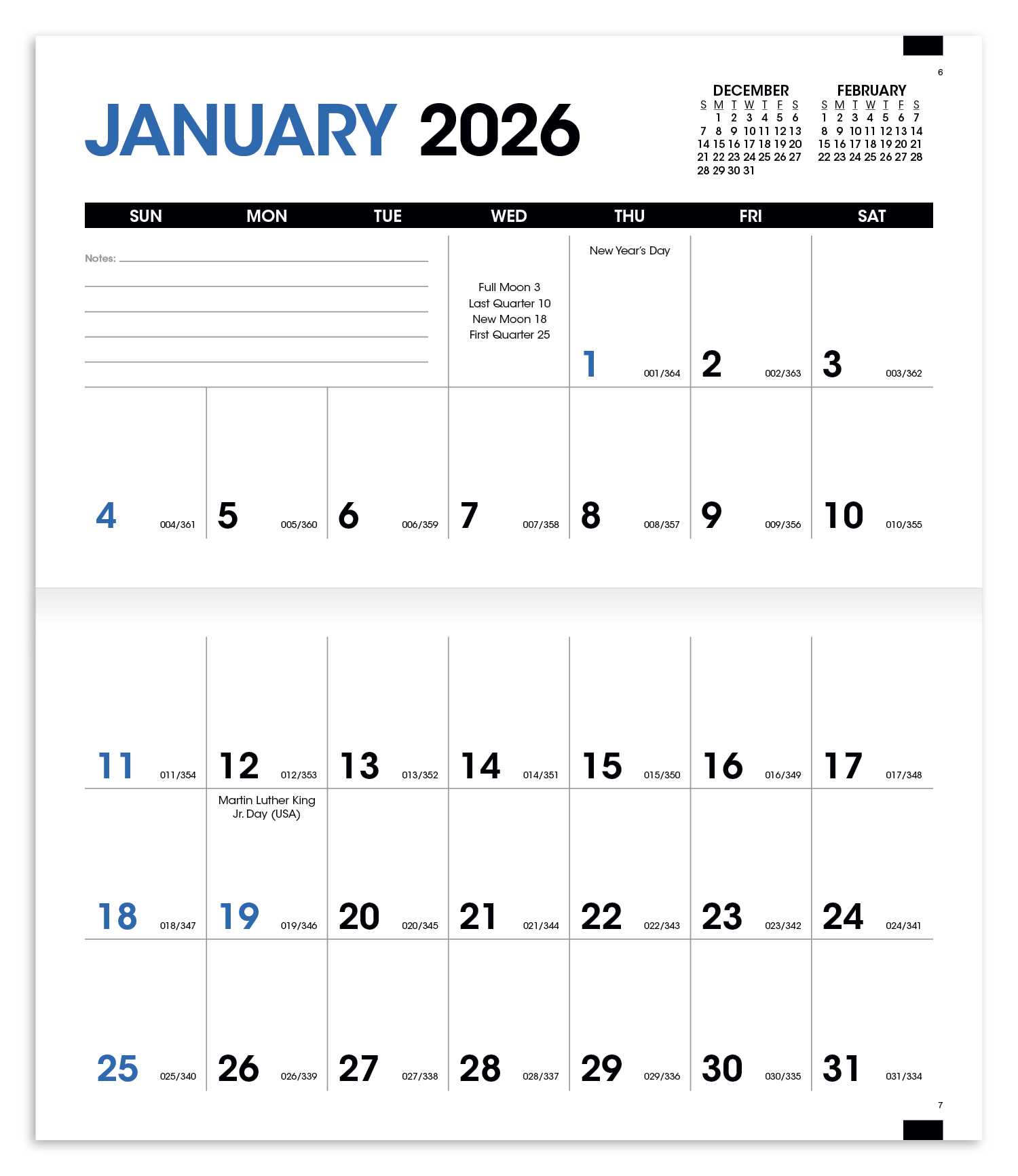 Triumph® Calendars Pocket Planner with Custom Cover 3