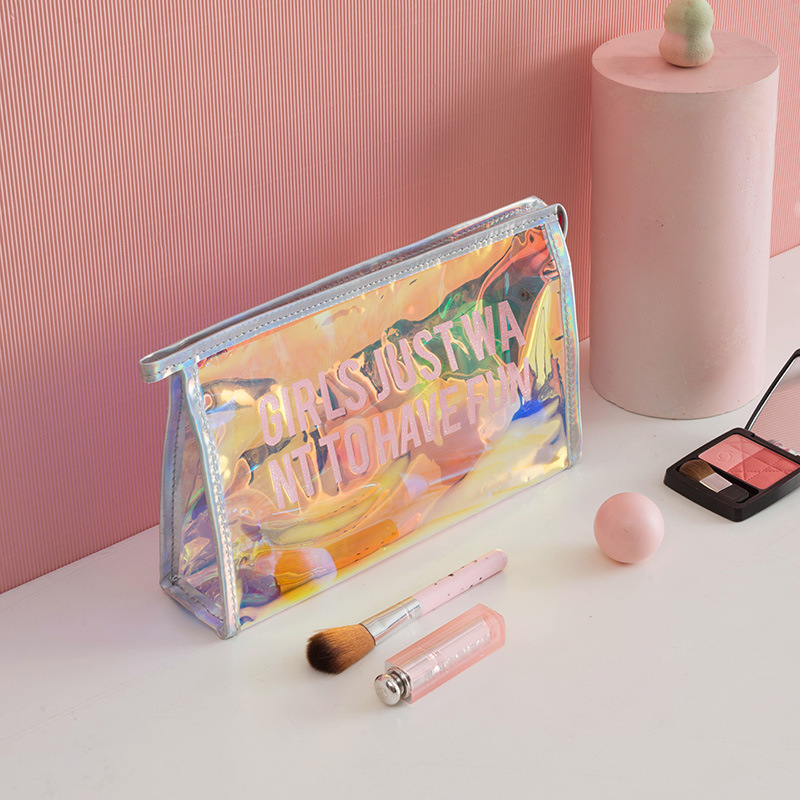 Holographic Toiletry Bag Cosmetic Bag 4