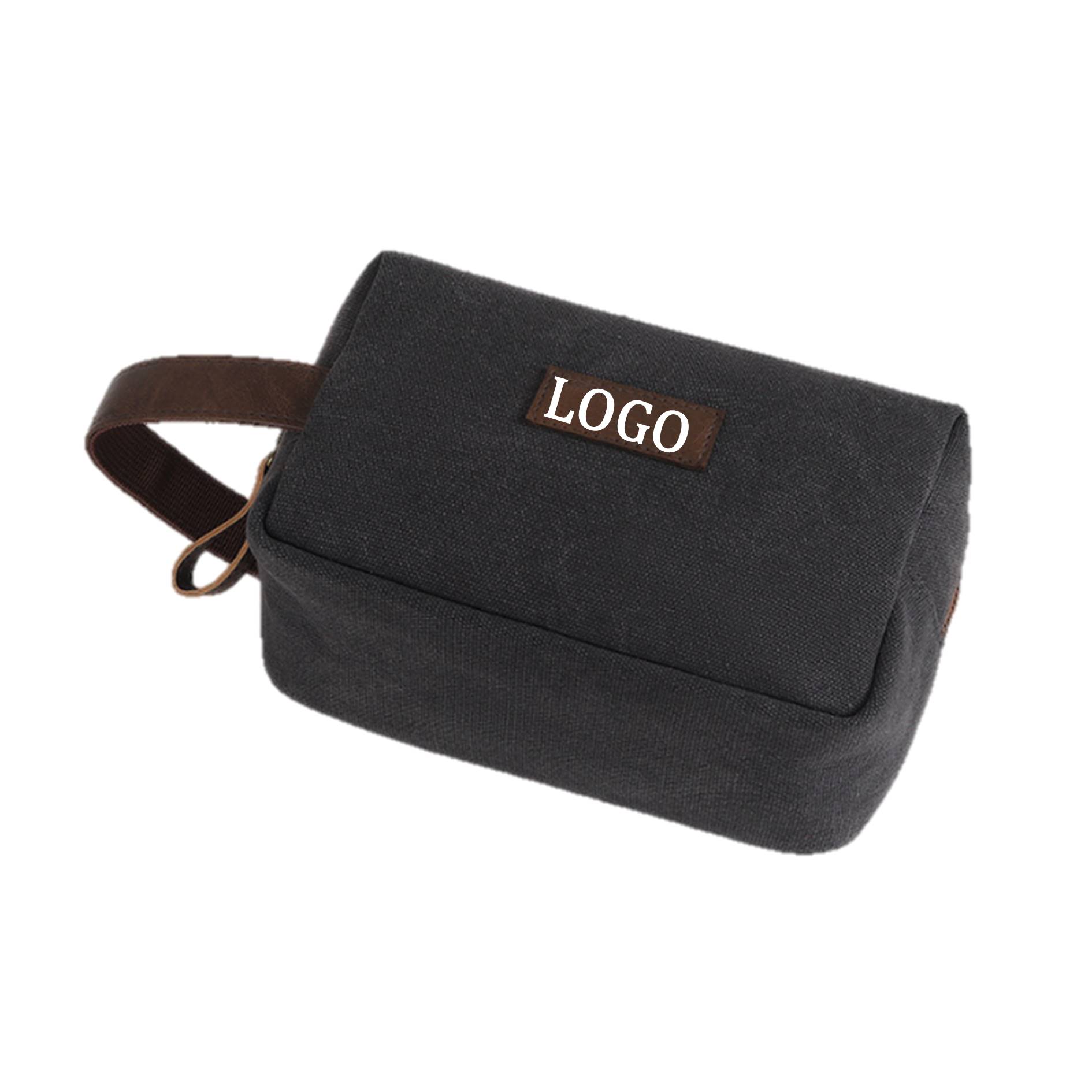 Large Capacity Canvas Travel Toiletry Bag 4
