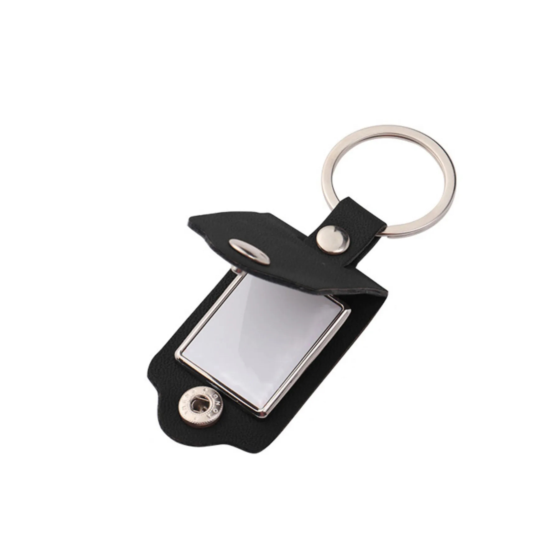 PU Photo Frame With Keychain 2