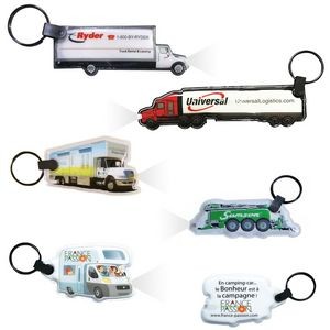 Custom Figure Shaped Keychain LED Flashlight 8