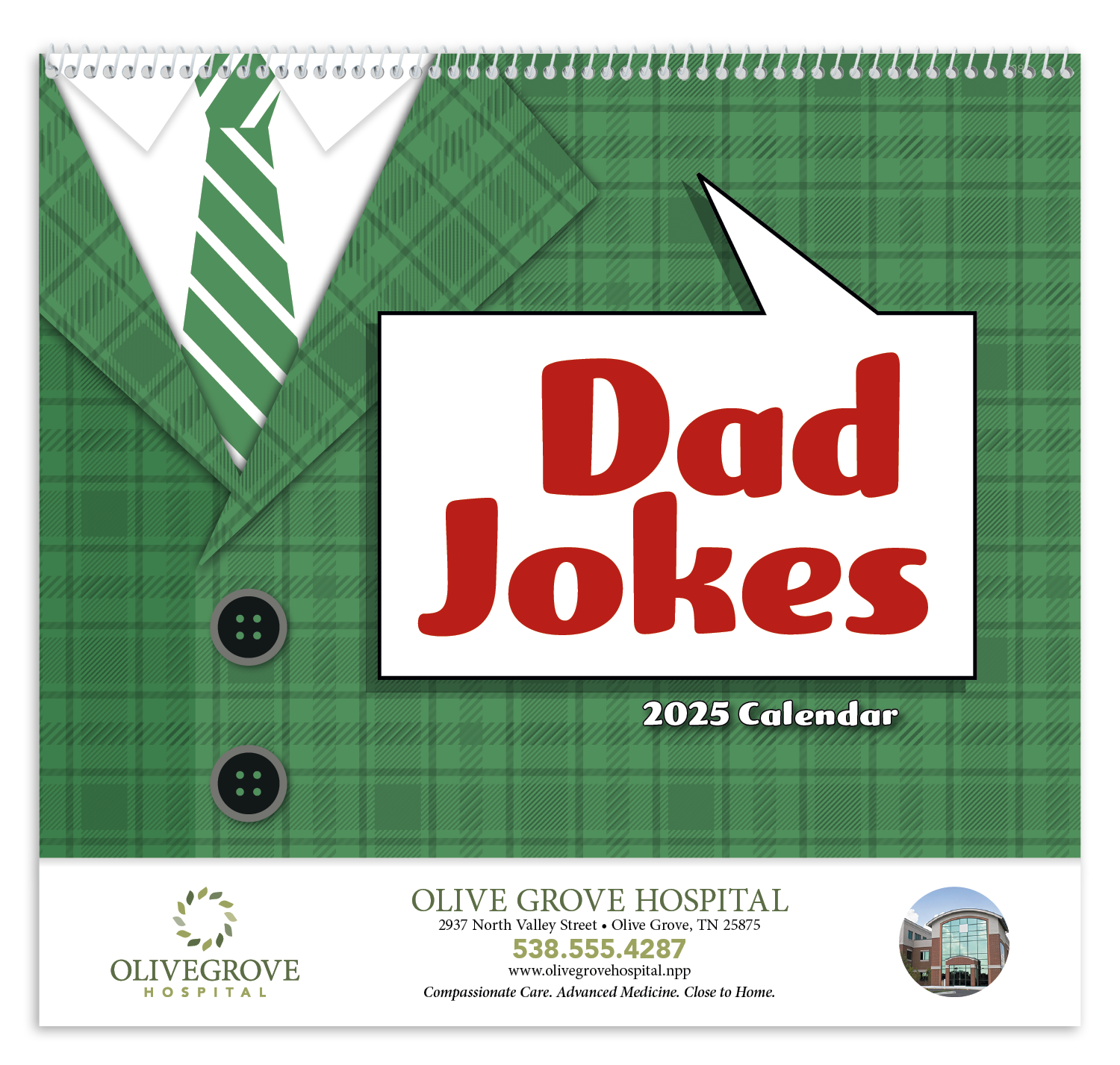 Good Value™ Dad Jokes - Spiral Calendar 24