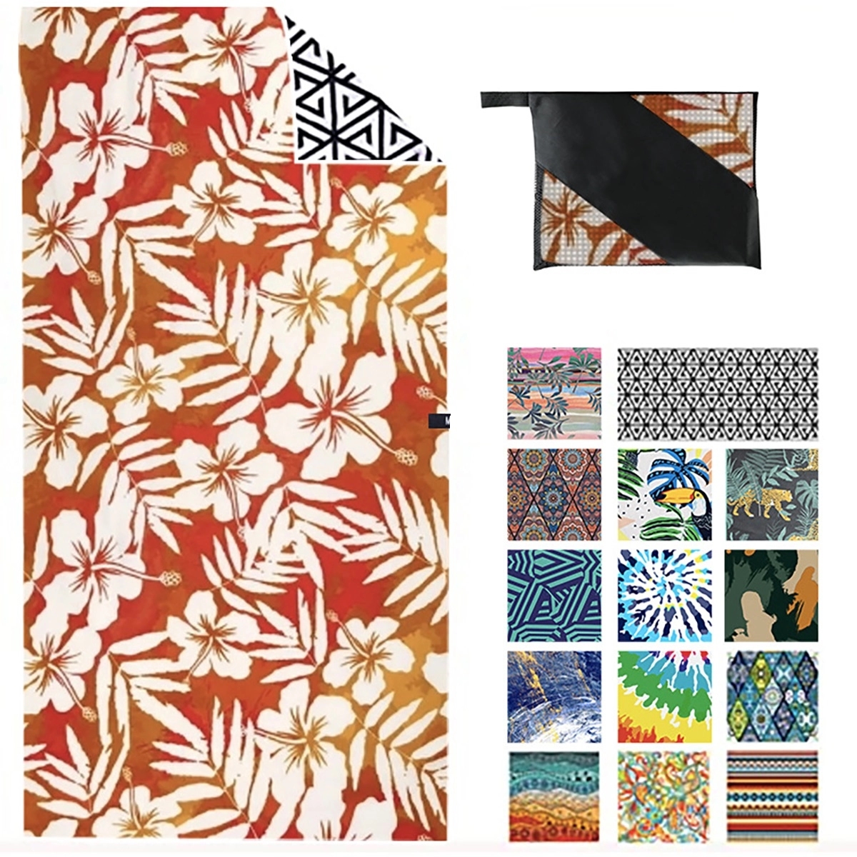 Beach Towel Beach Blanket Quick Dry Super Lightweight Towels 6