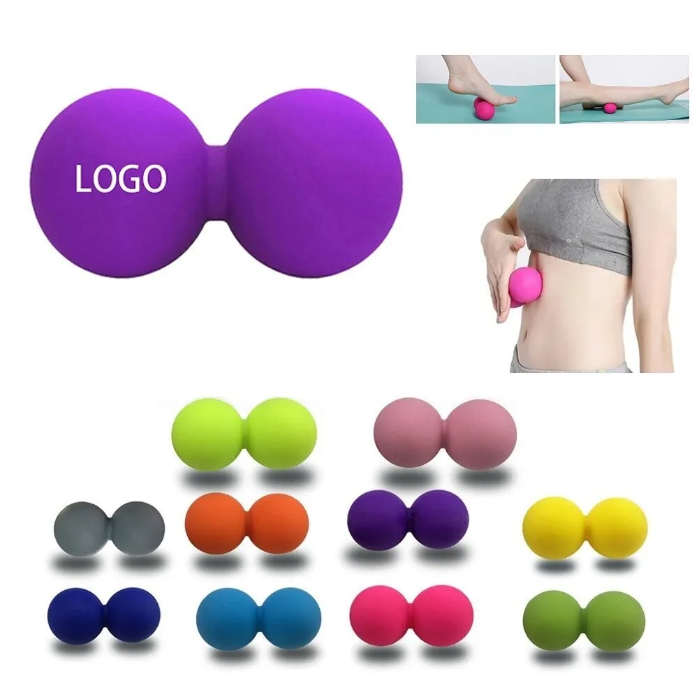 Yoga Double Silicone Body Massage Ball 13