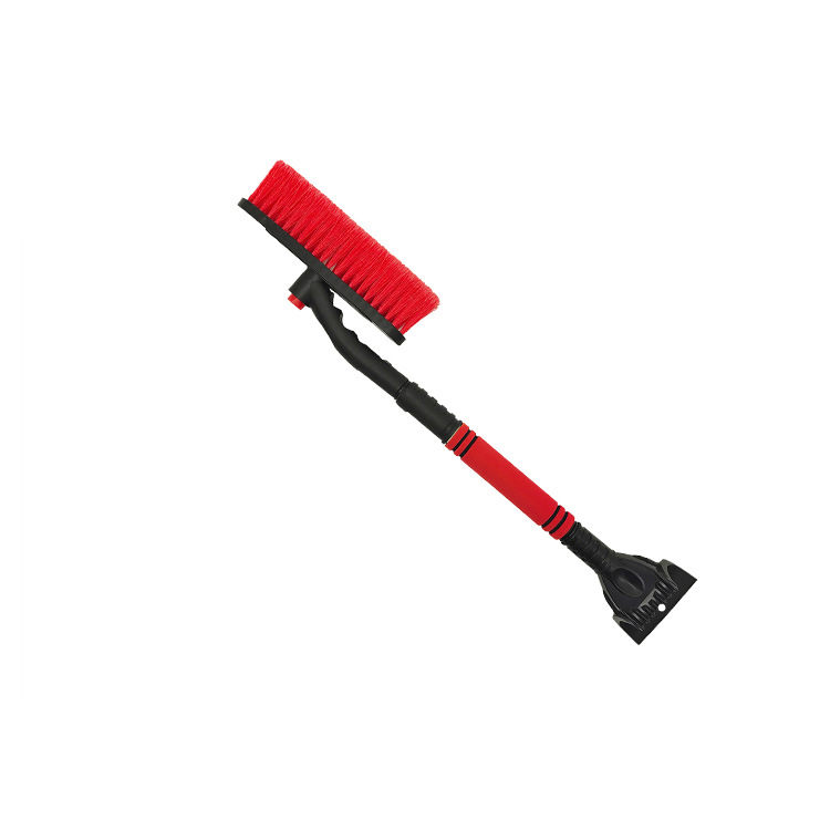 Snow shovel can be easily operated with one button, extending from 28.7" to 36", so that you can eas 5