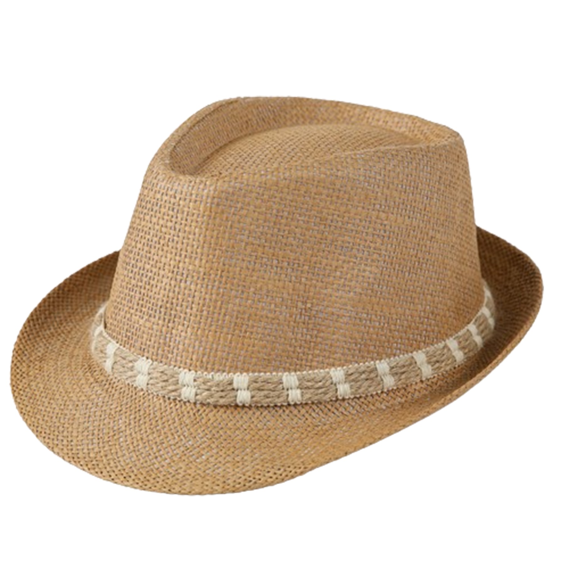 British Retro Jazz Straw Hat 3