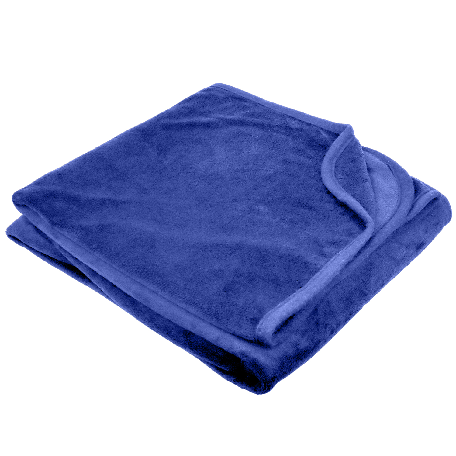 Soft Micro Plush Blankets w/ Custom Imprint, USA Decorated (50" x 60") 5