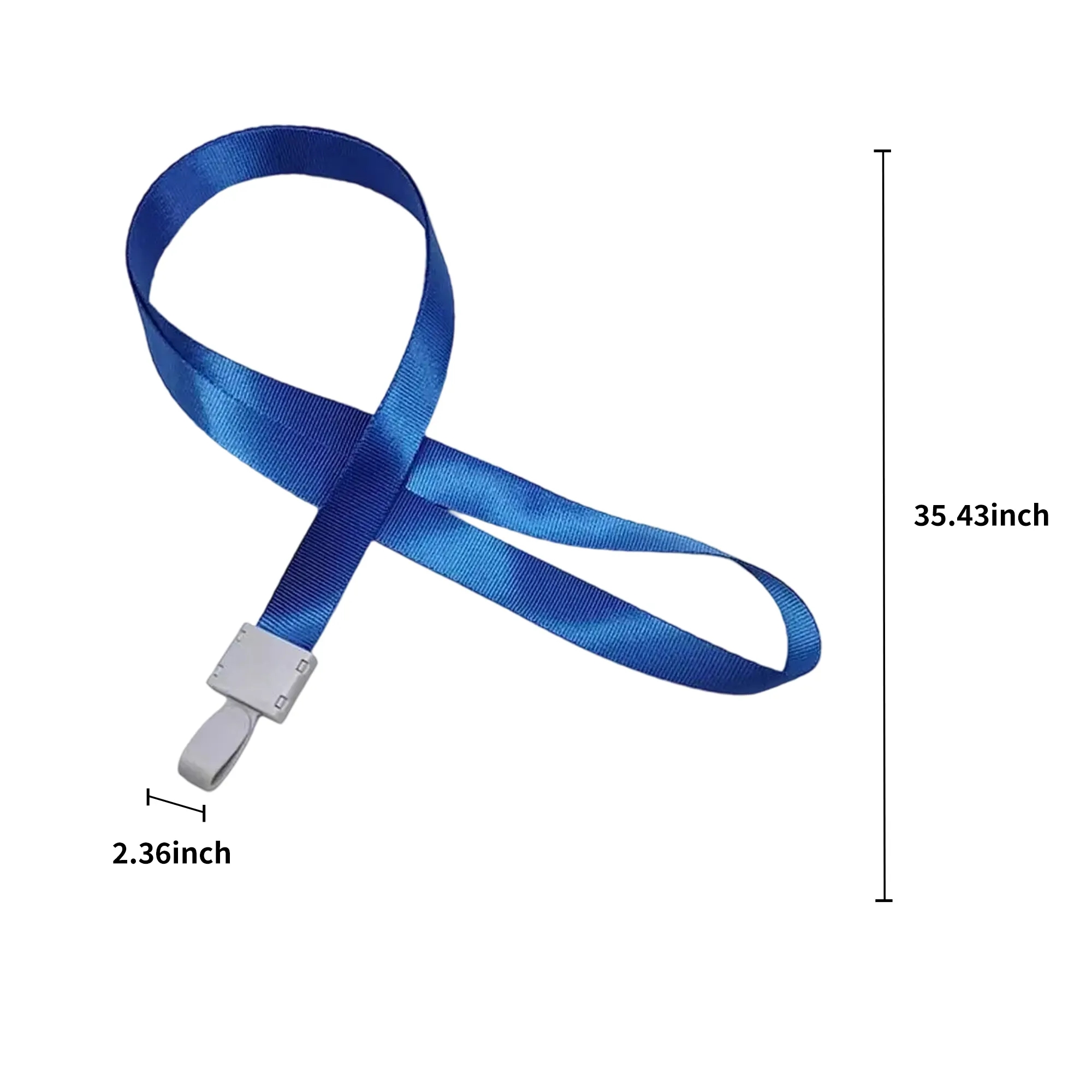 Reusable Work Badge Lanyard with Replaceable Holder 5