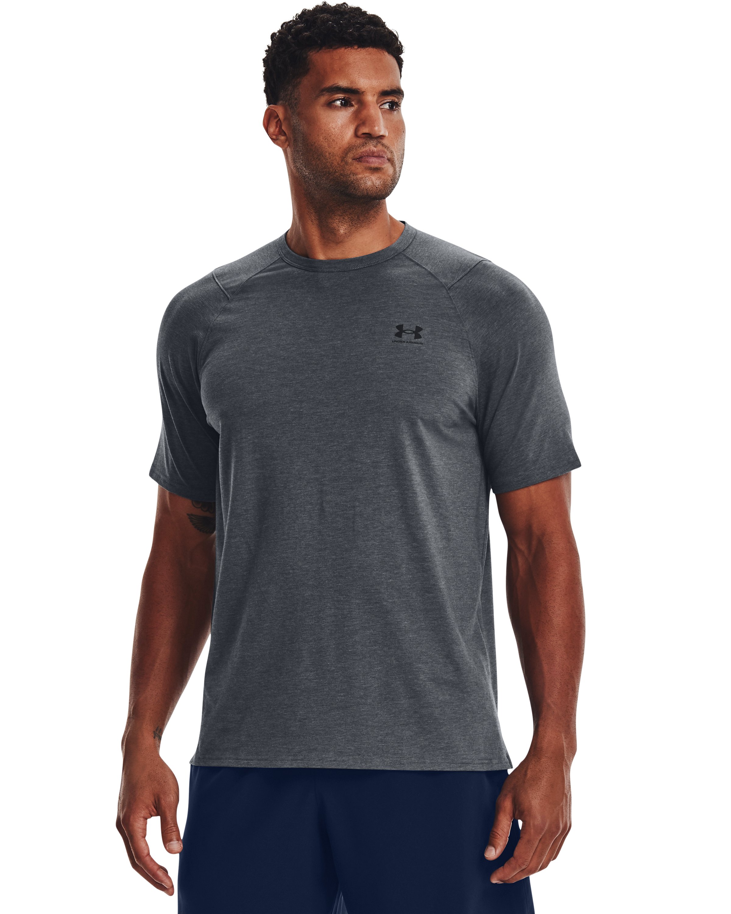 UA Performance Cotton Men's Short Sleeve 3