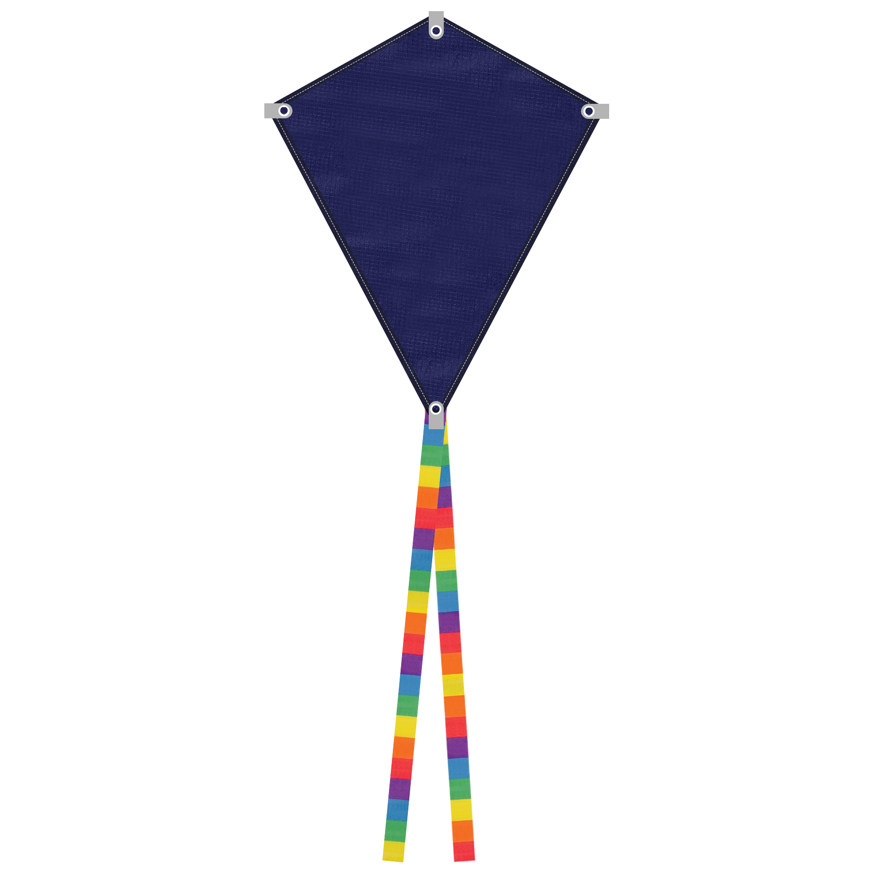 Full Color Polyester Diamond Kite Toy With String Set 3