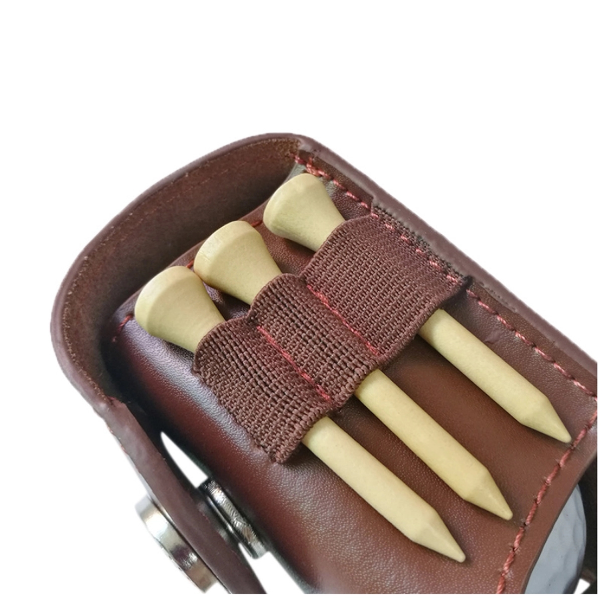 Leather Golf Ball Accessory Set 2