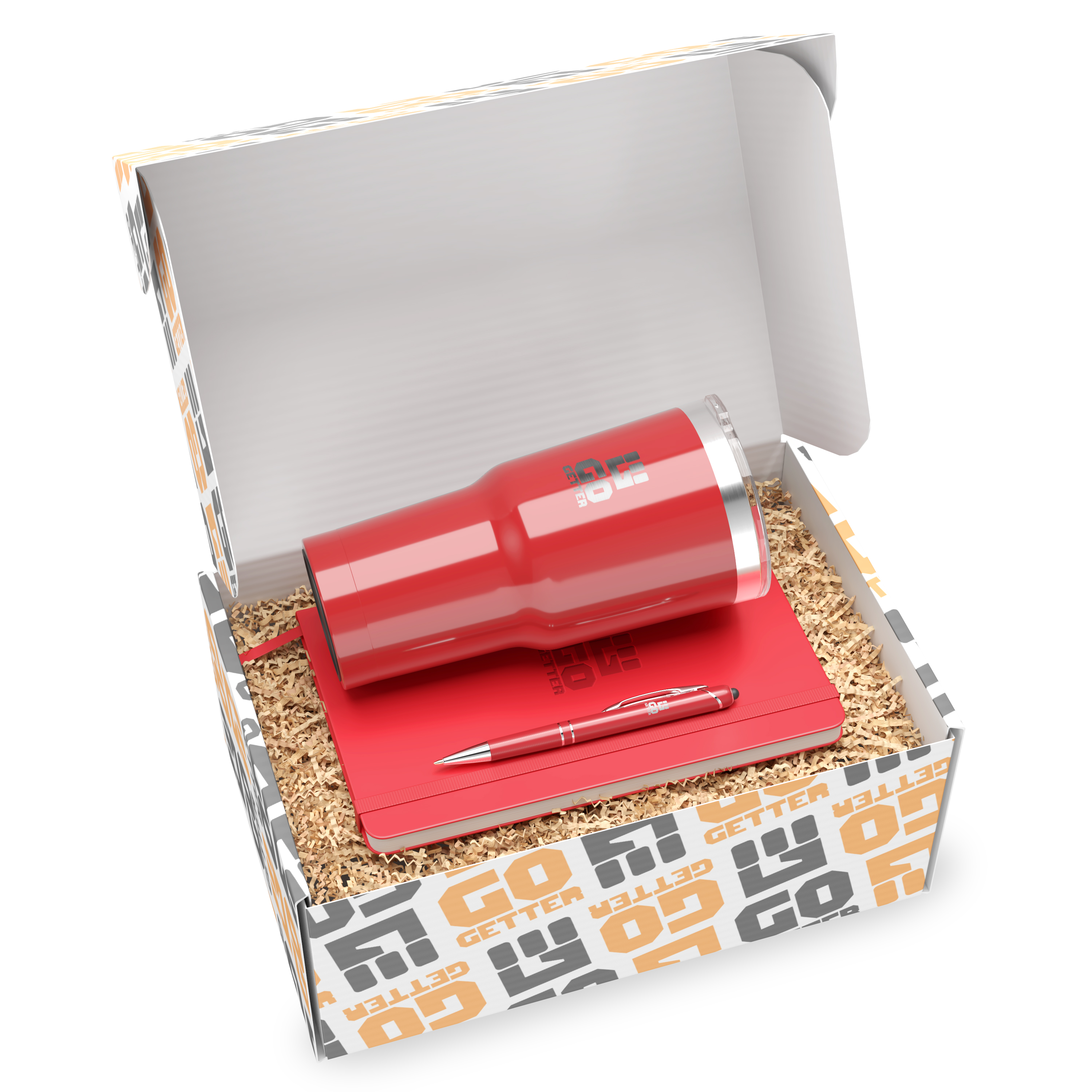 "show your colors" 3-piece kit in a droppr - custom dropship box 35