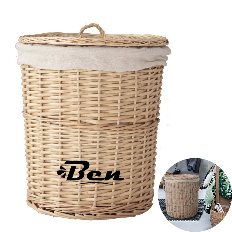 Storage Works Hand-Woven Small Wicker Baskets 1