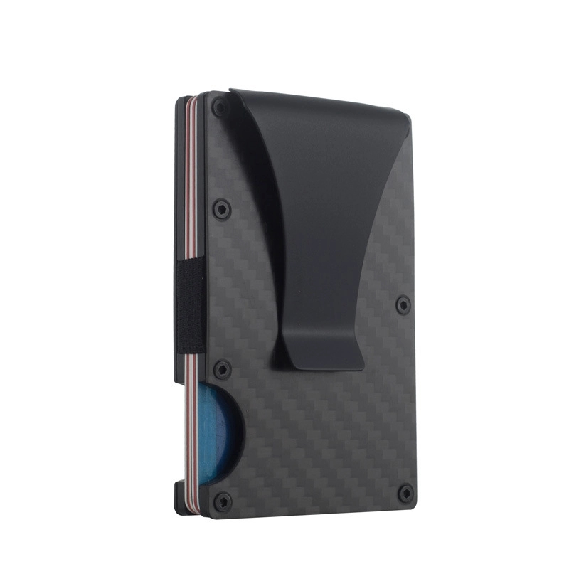 Rfid Blocking Carbon Fibre Card Holder Wallet 3