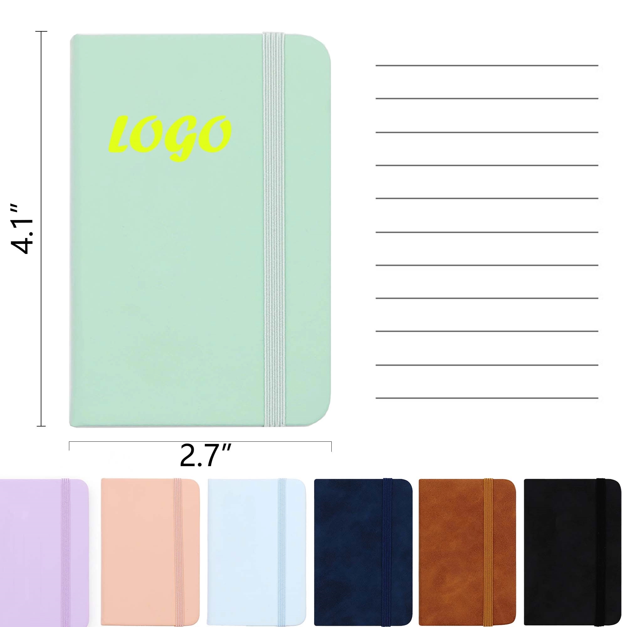 A7 Pocket Soft PU Leather Notebook