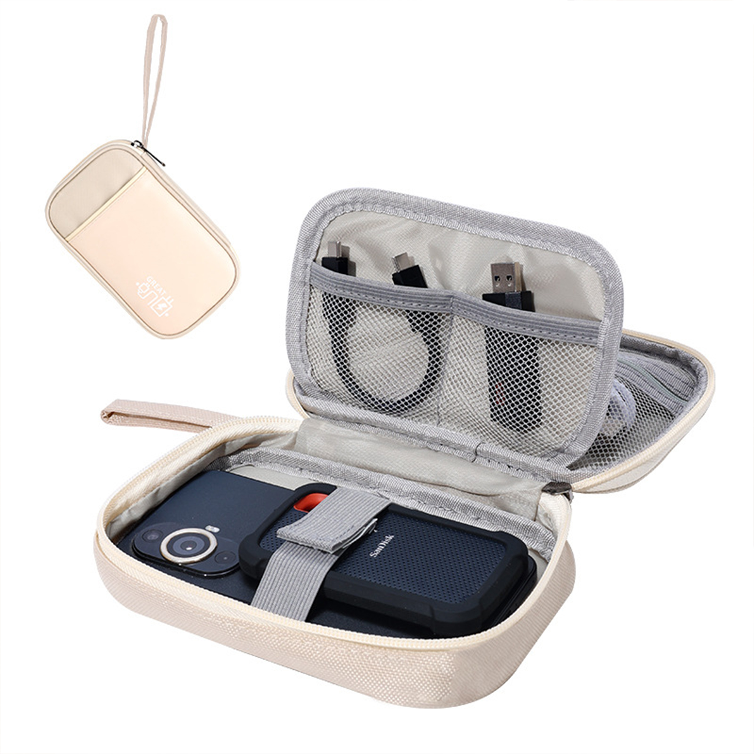 Polyester Mobile Power Bank Storage Bag 2