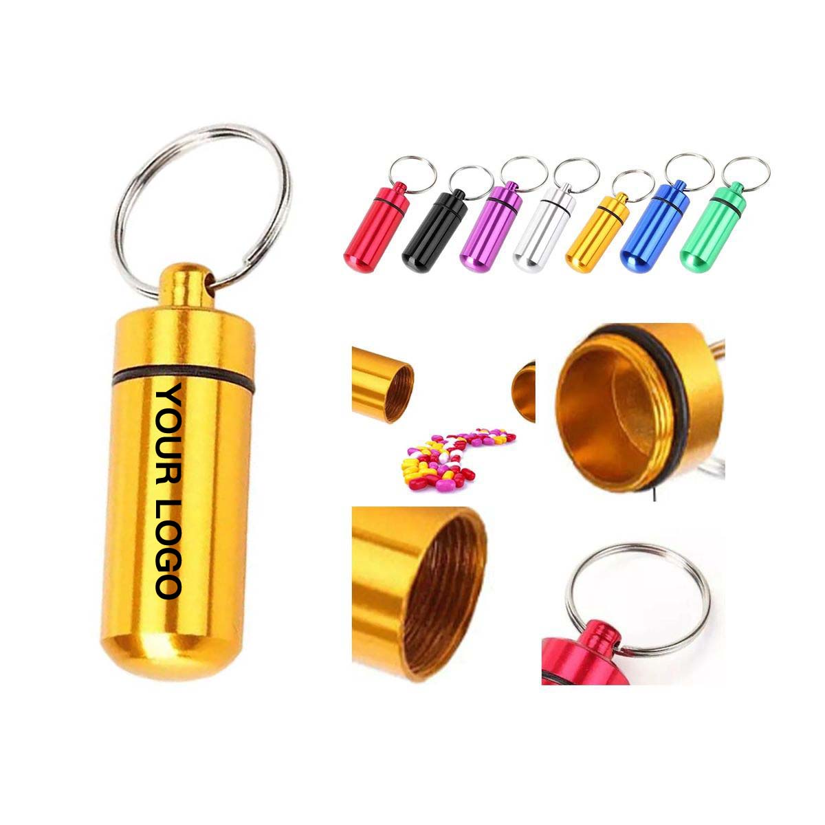 Compact Bottle Opener Keychain for Travel and Parties 1