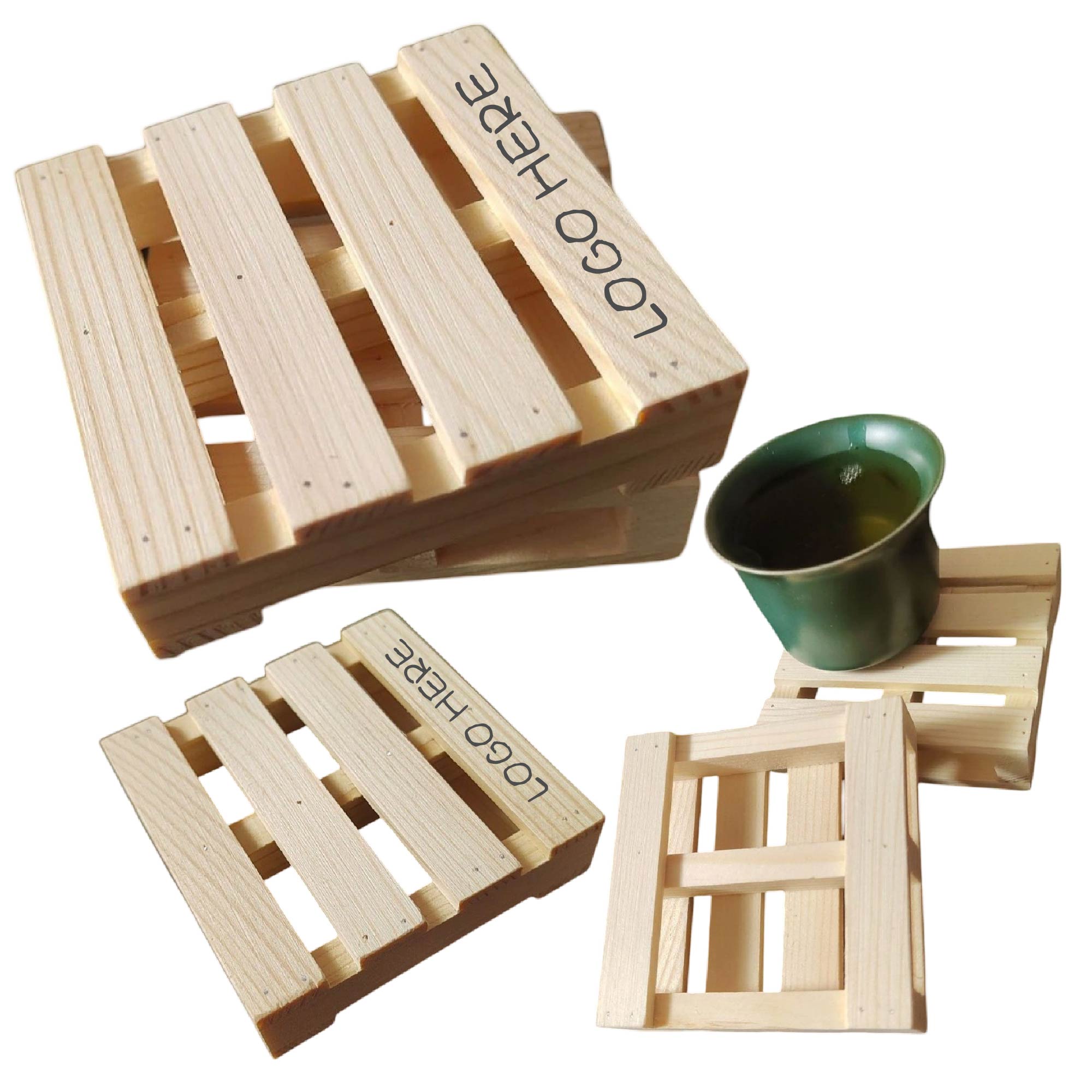 Mini Pallet Coasters 2