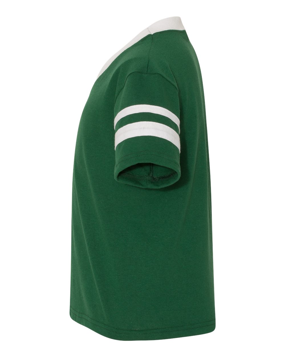 Youth V-Neck Jersey with Striped Sleeves - 361 18