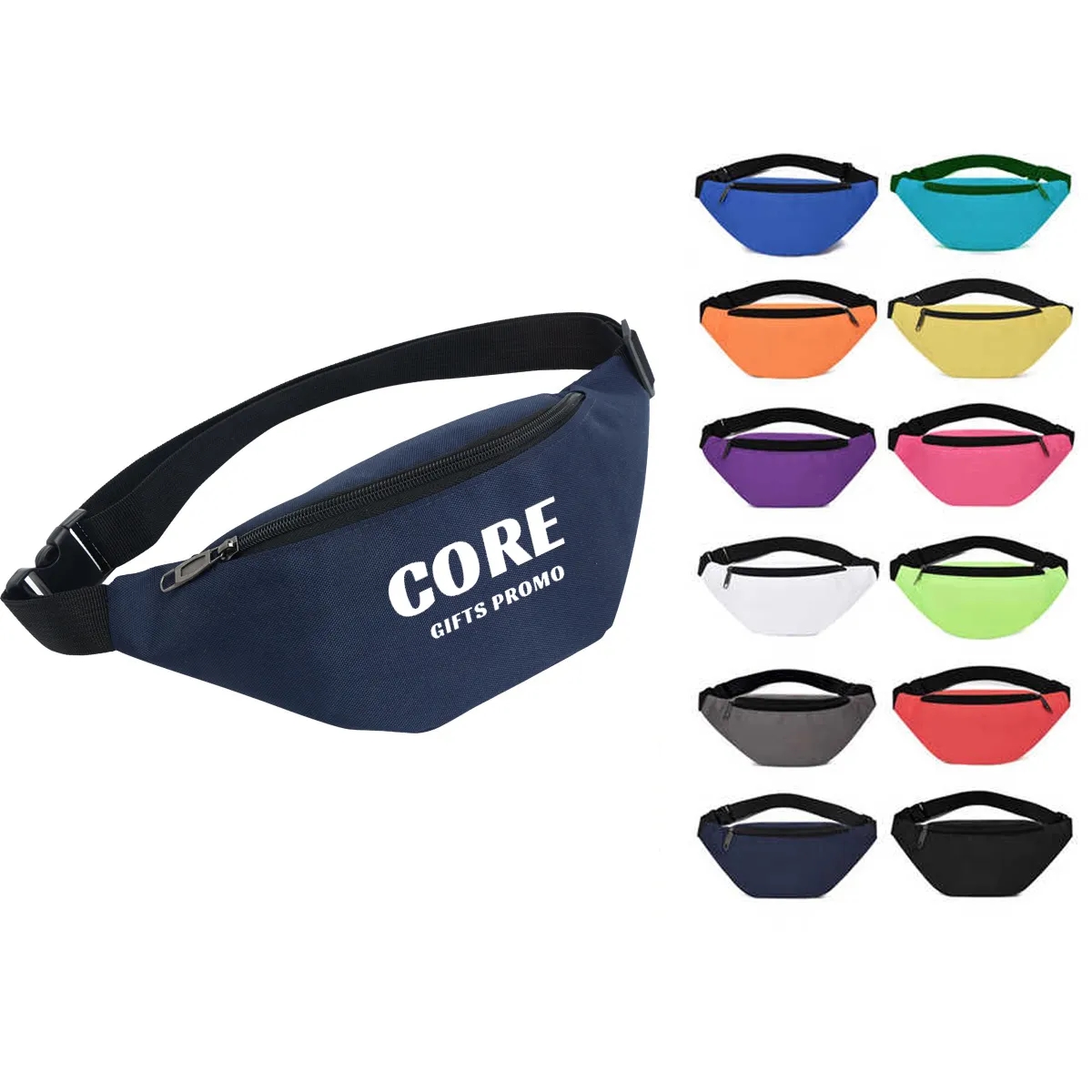 Adjustable Waist Fanny Pack for Men Women 2