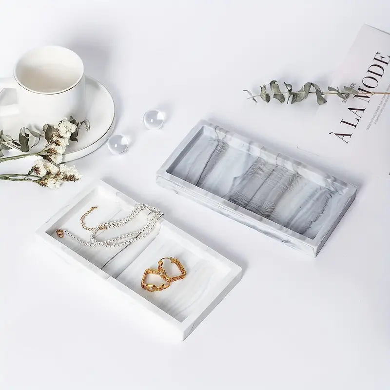 Silicone Bathroom Vanity Tray 4