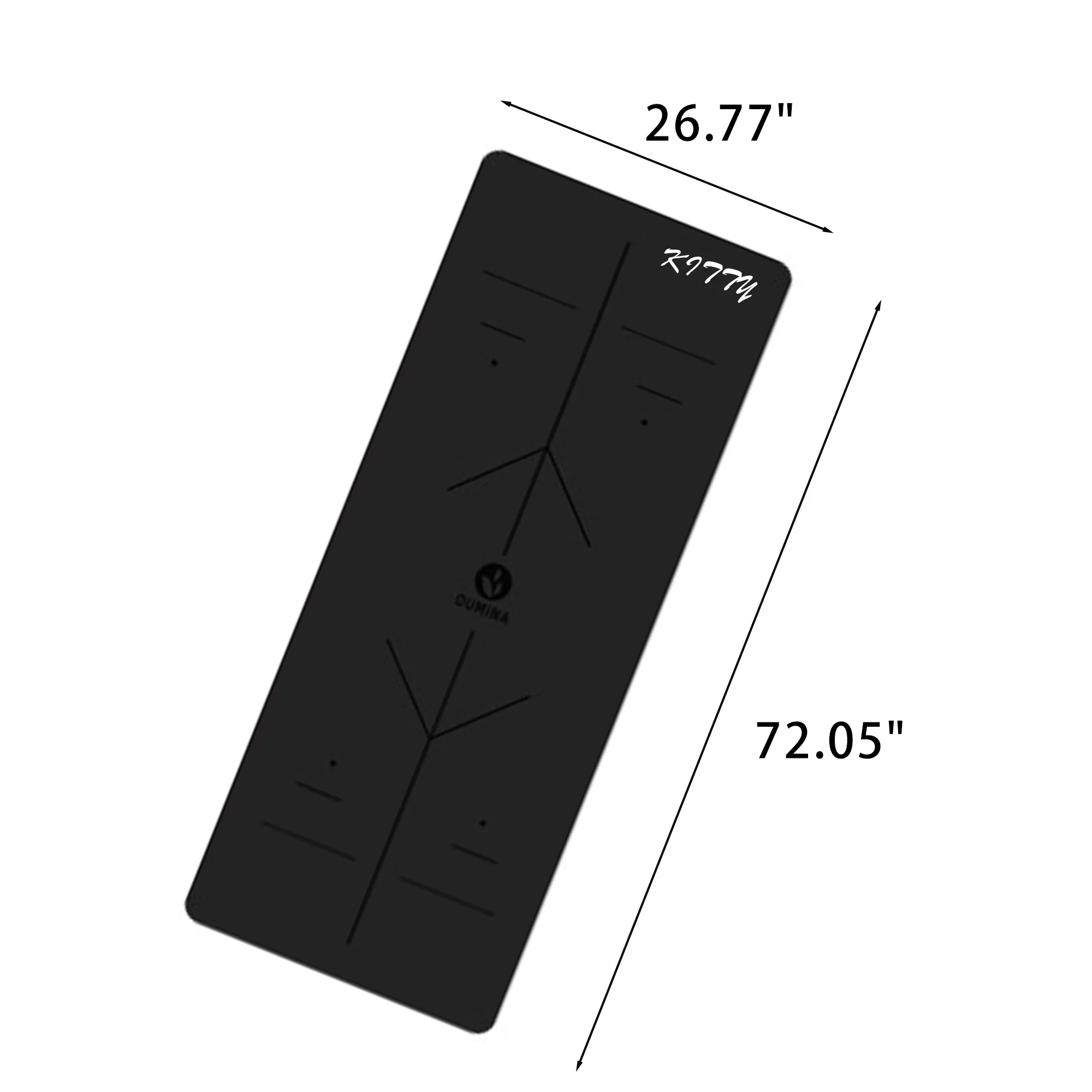 Pu Rubber Non-Slip Yoga Mat 6