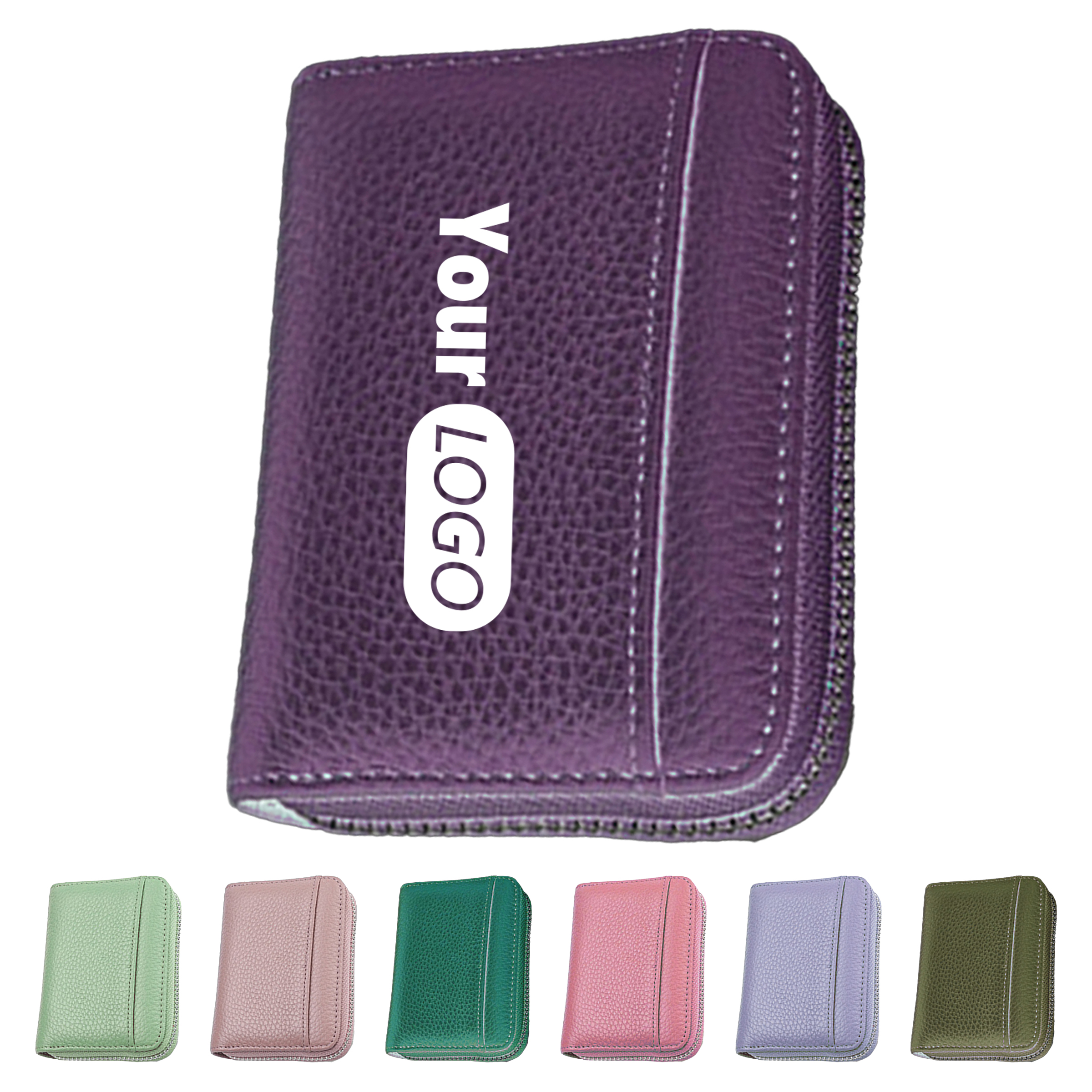 Leather Compact Anti-Theft Credit Card Holder ?C Perfect For Travel 1