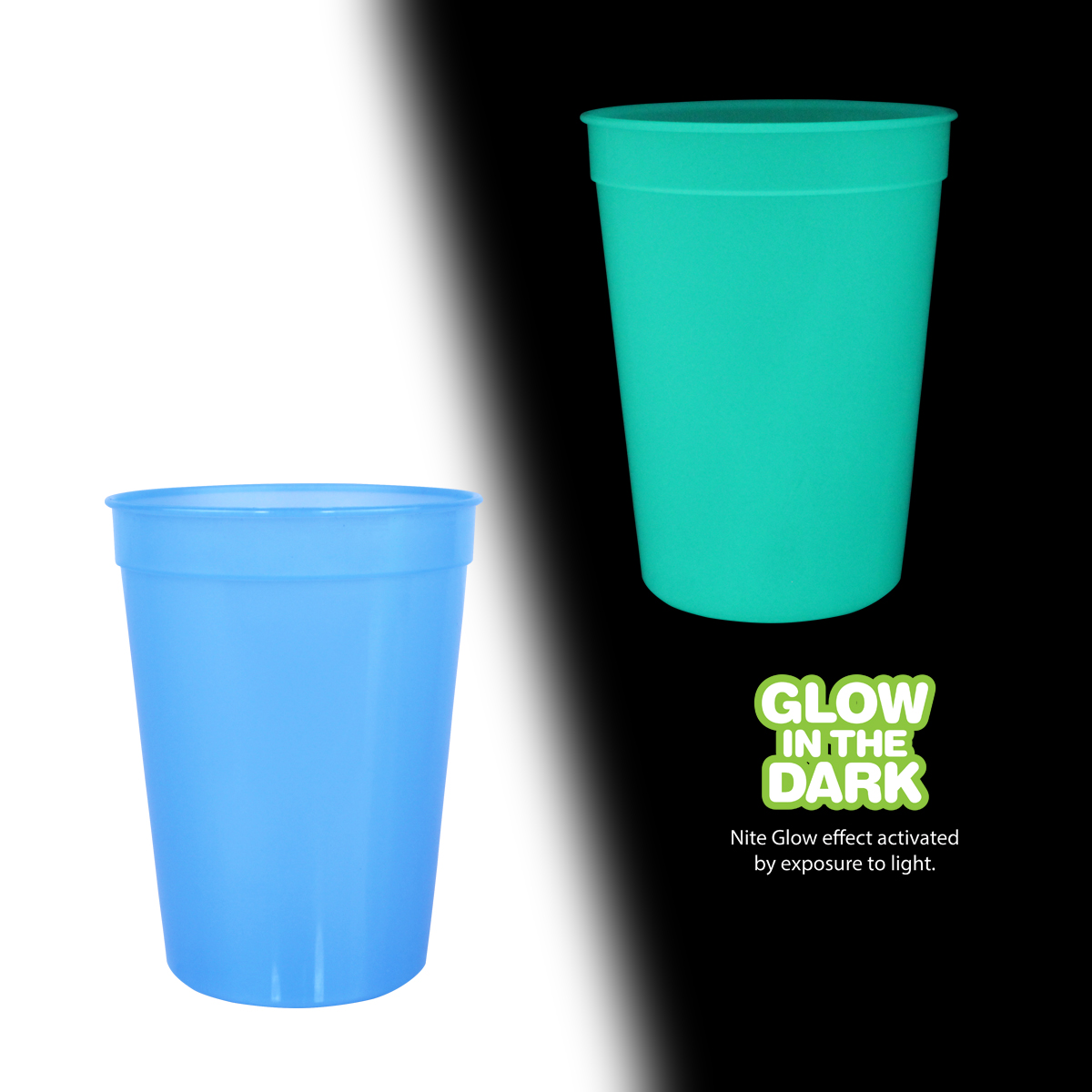 12 oz. Nite Glow Stadium Cup 10