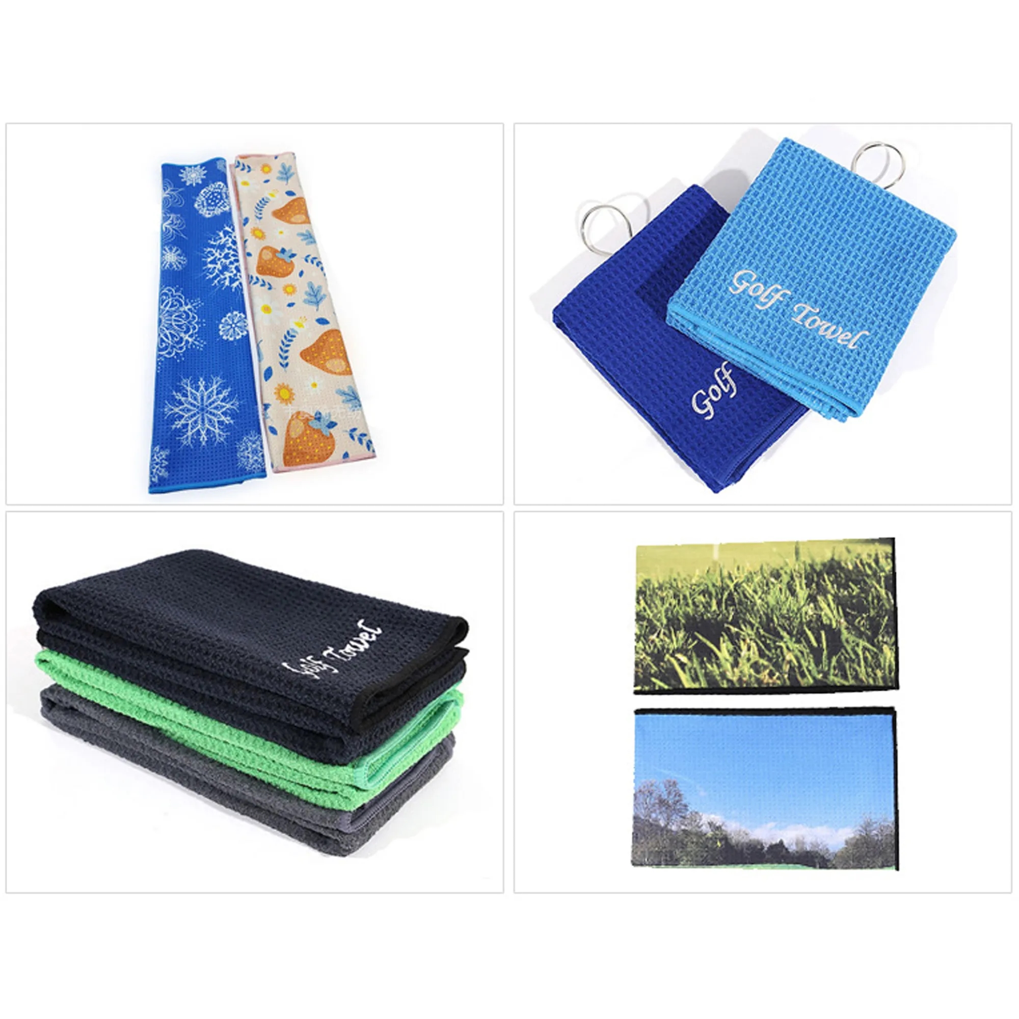 Golf Towels MOQ 100PCS