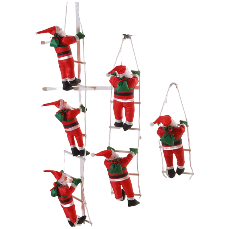 Climbing Ladder Santa Claus 1