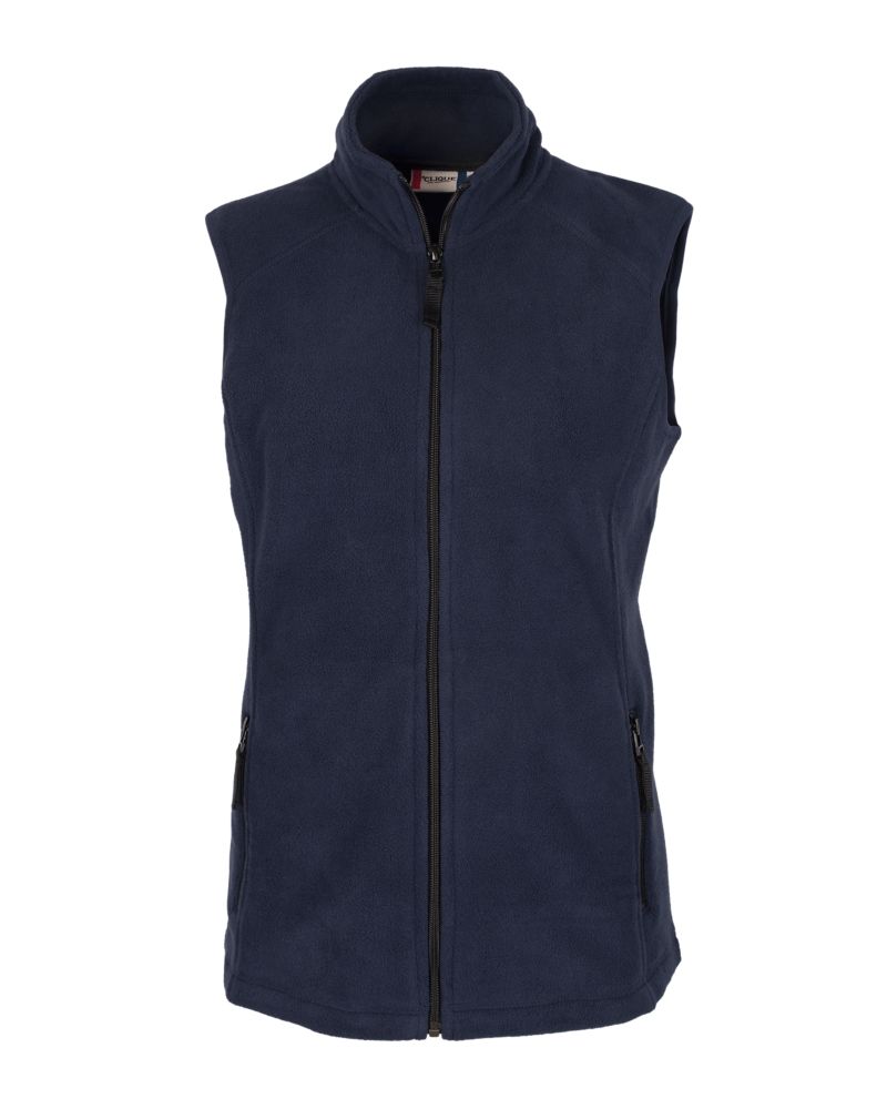 Clique Summit Performance Fleece Womens Full Zip Vest 13