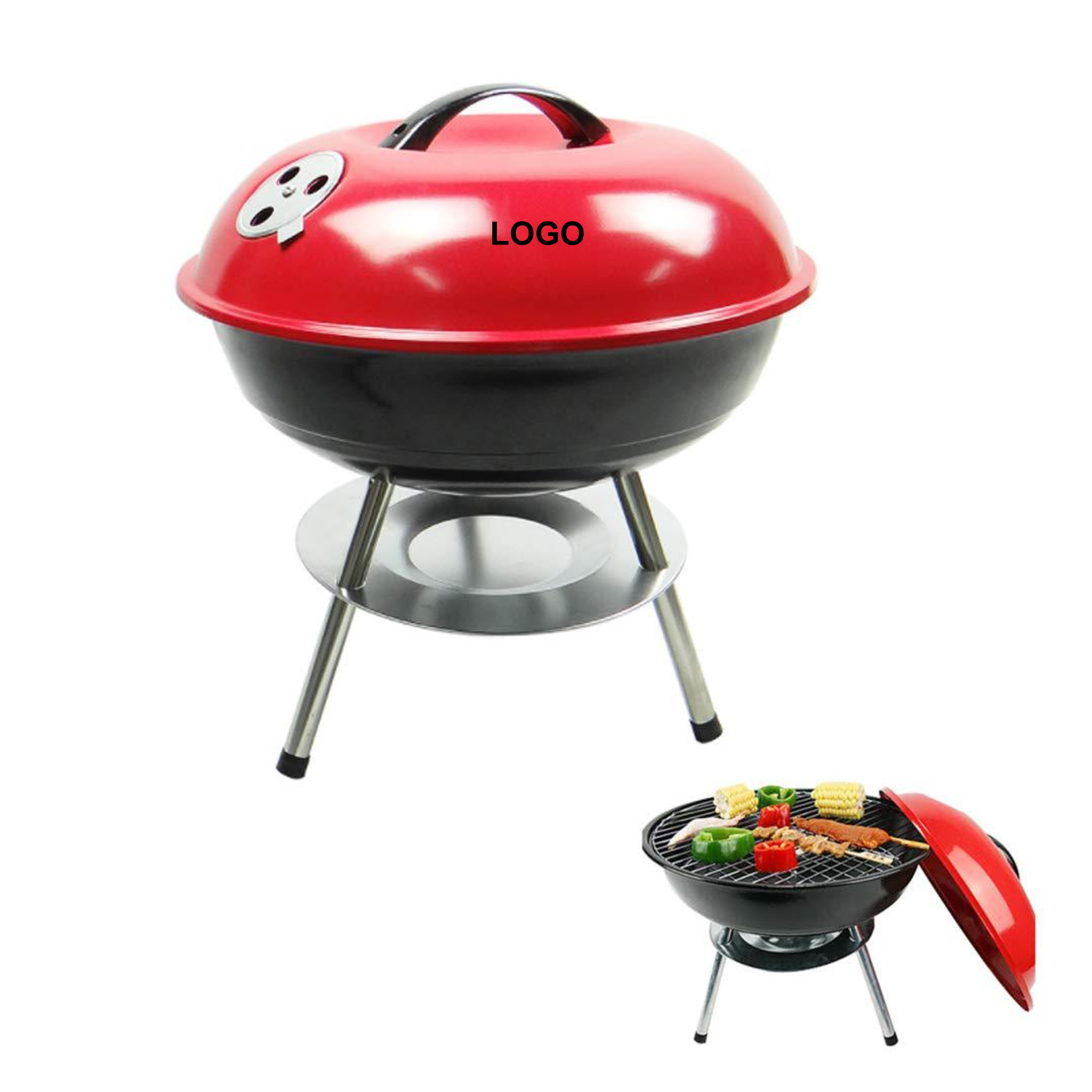 Small Round Charcoal Grill (direct import) 2