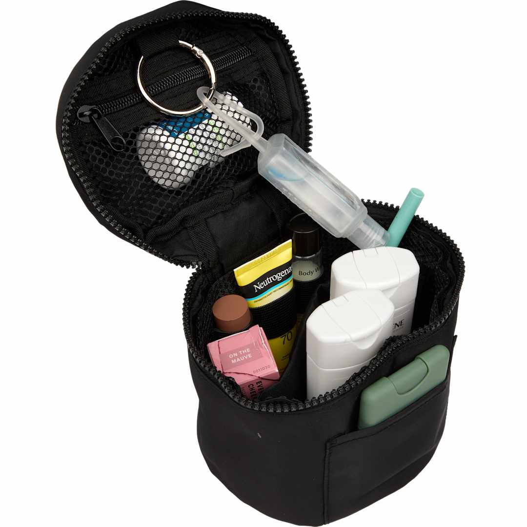 Wellable Recycled Round Travel Case 37