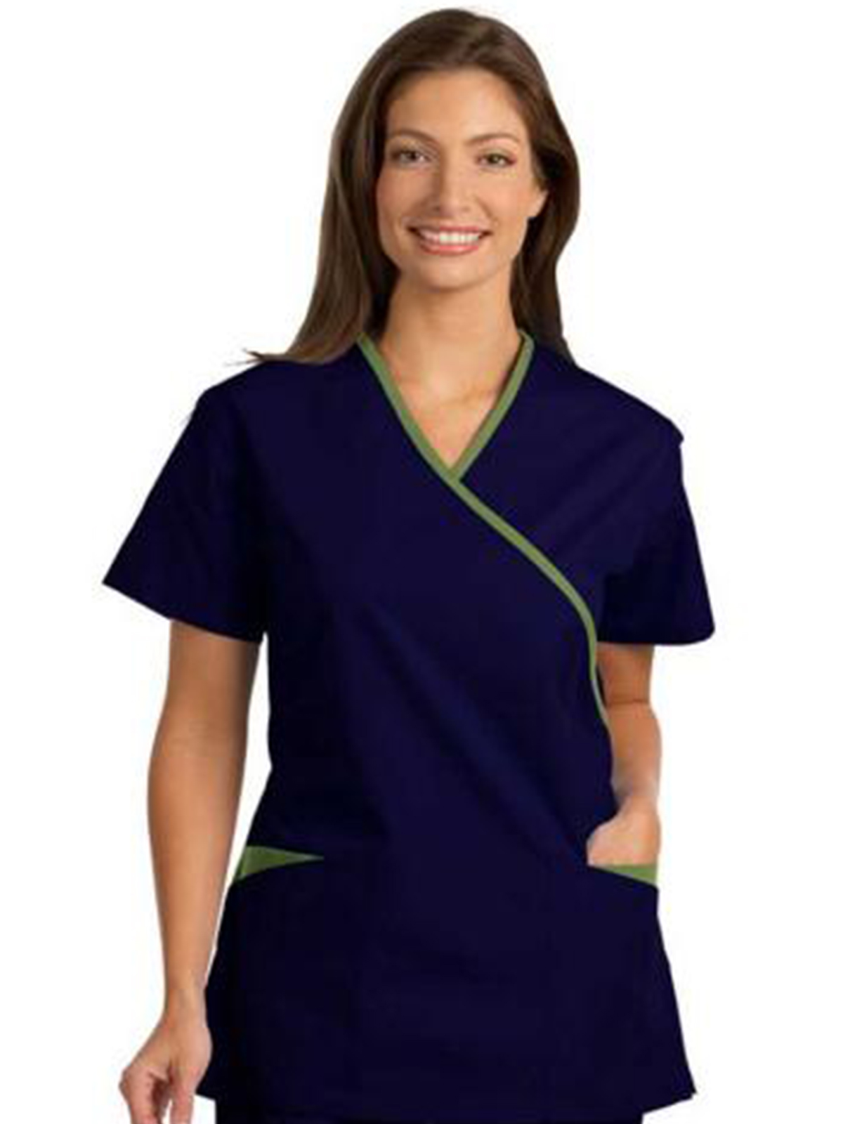 Fashion Seal - Environmental Services/Housekeeping - Women's Crossover Tunic Top