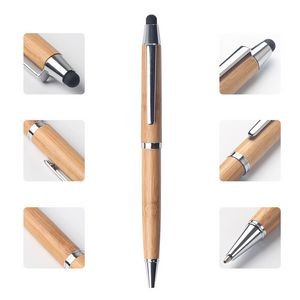 Nature Bamboo Clip Pen 2