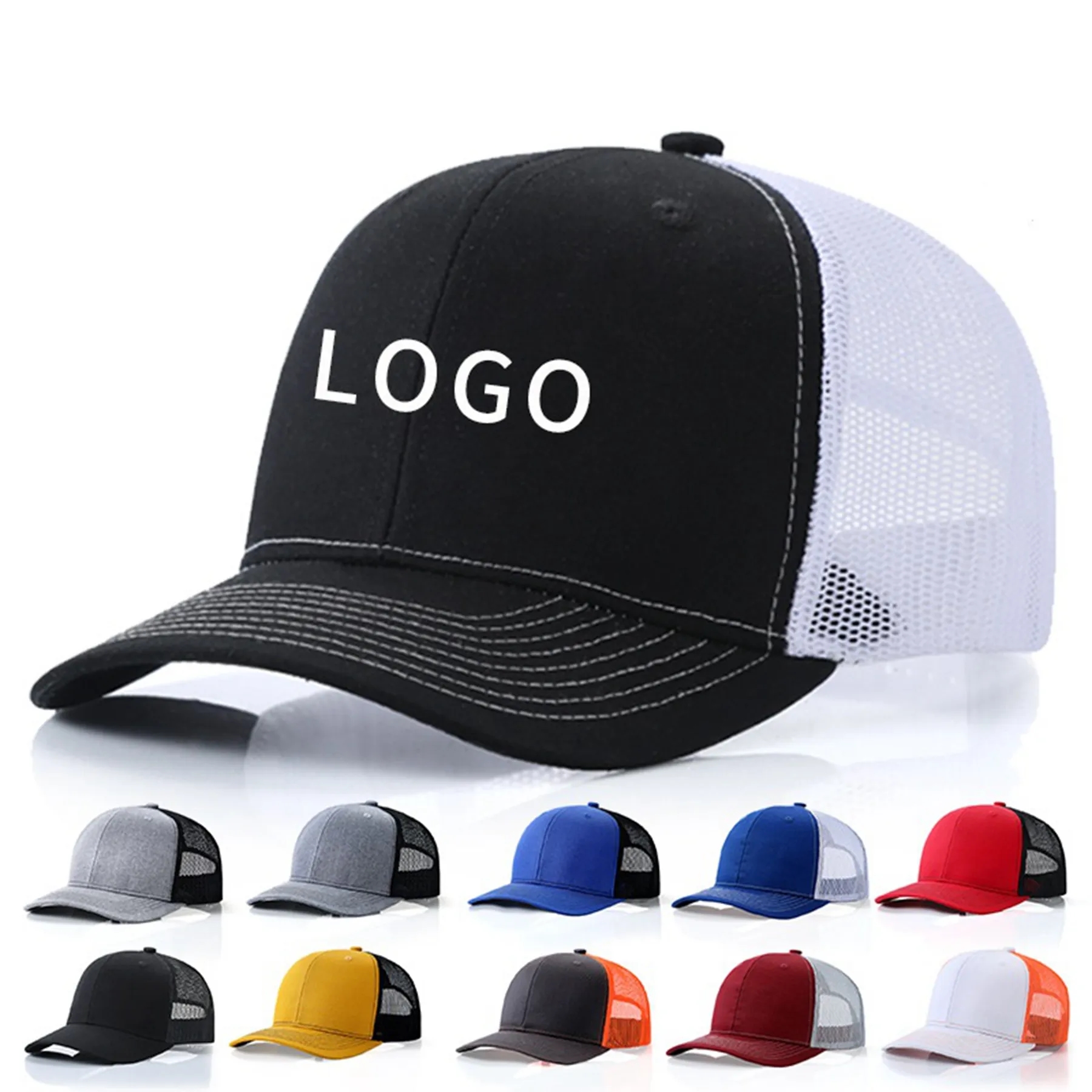 Trucker Snapback Cap with Mesh 16