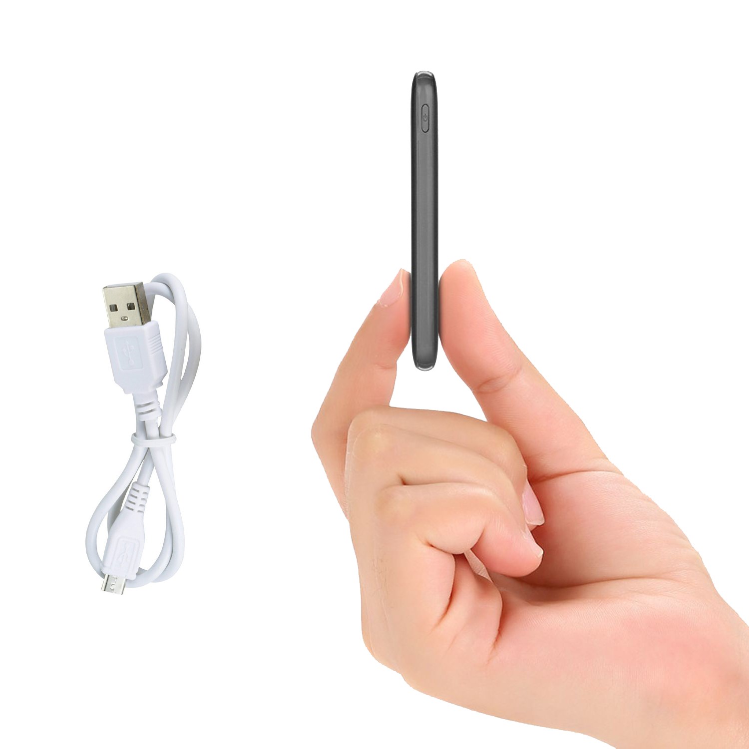 10000mAh Power Bank With Charging Cable 2