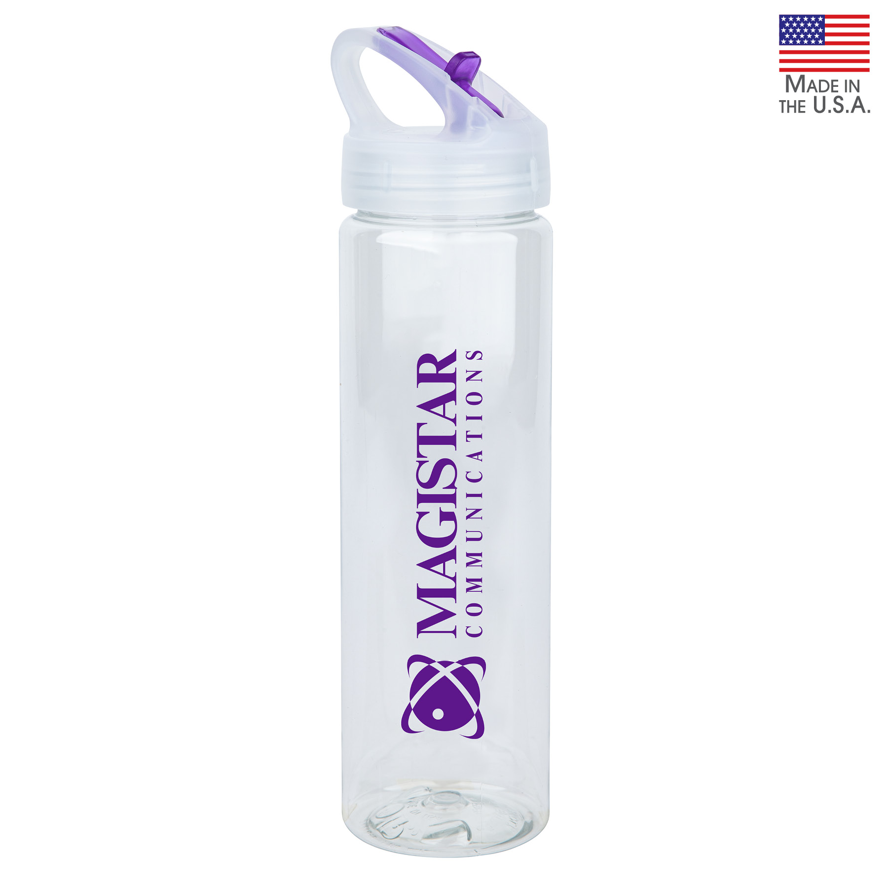 NEWPORT II 25 oz. PET Bottle with Flip Spout 3