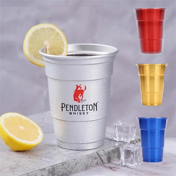 16 Oz Aluminium Stadium Cup 6