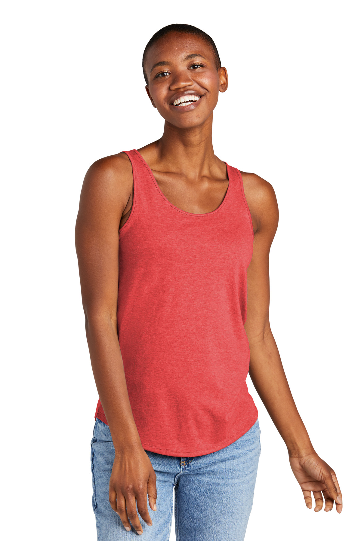 District Women's Perfect Tri Relaxed Tank DT151 48