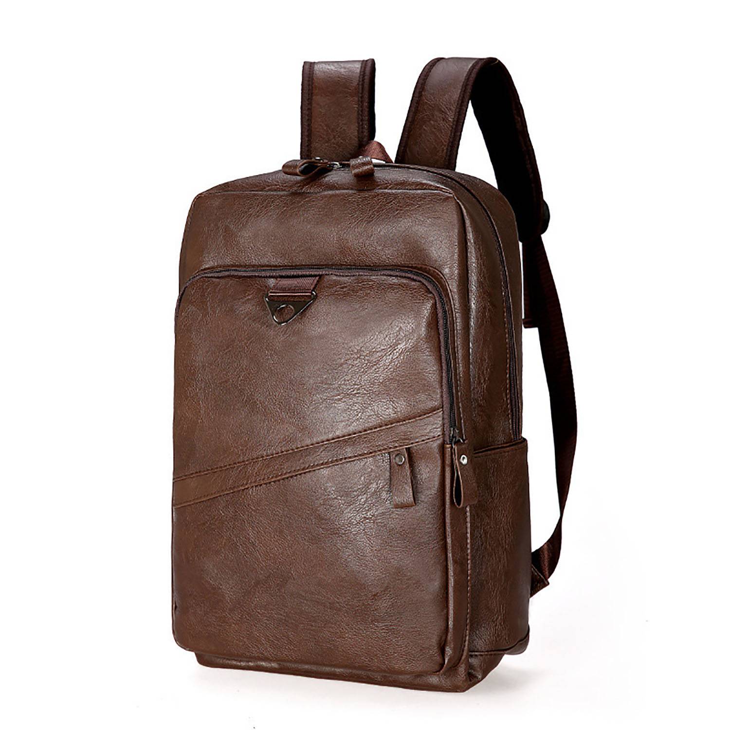 Classic PU Leather Bag for Travel and School 12