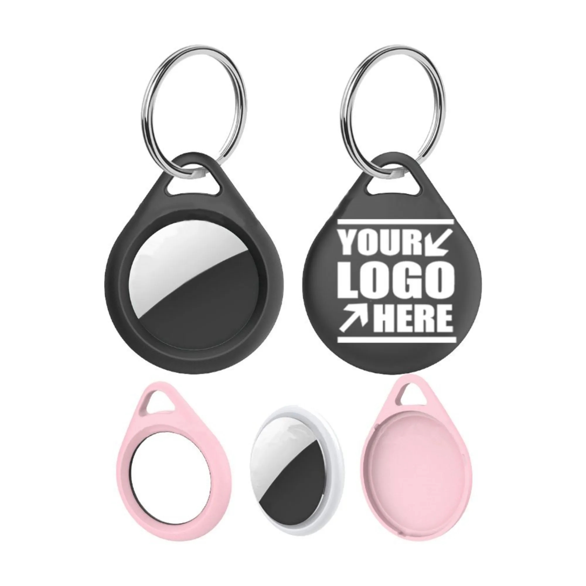 Tracker Holder With Key Ring
