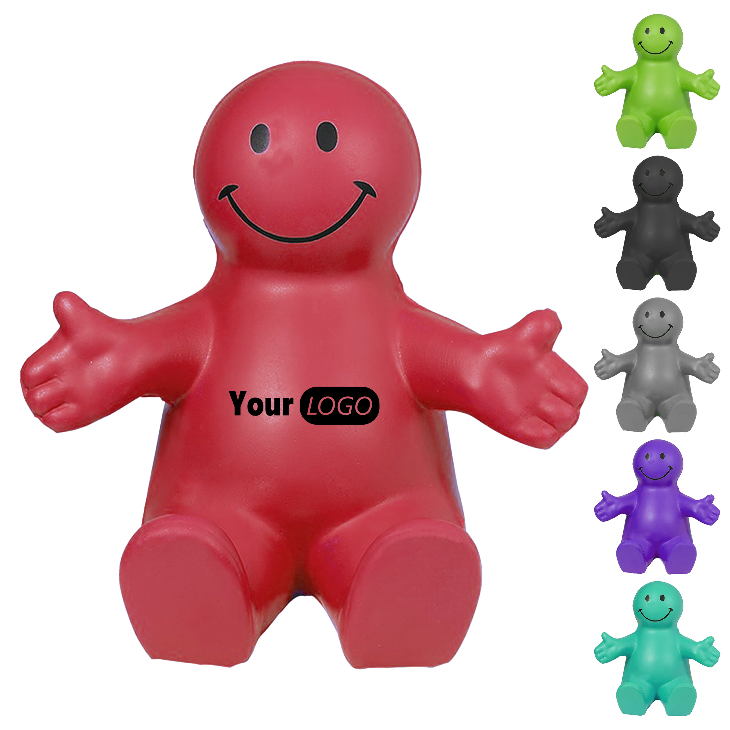 Pu Charming Smiley Phone Holder Stand ?C Fun And Functional For Your Desk 2