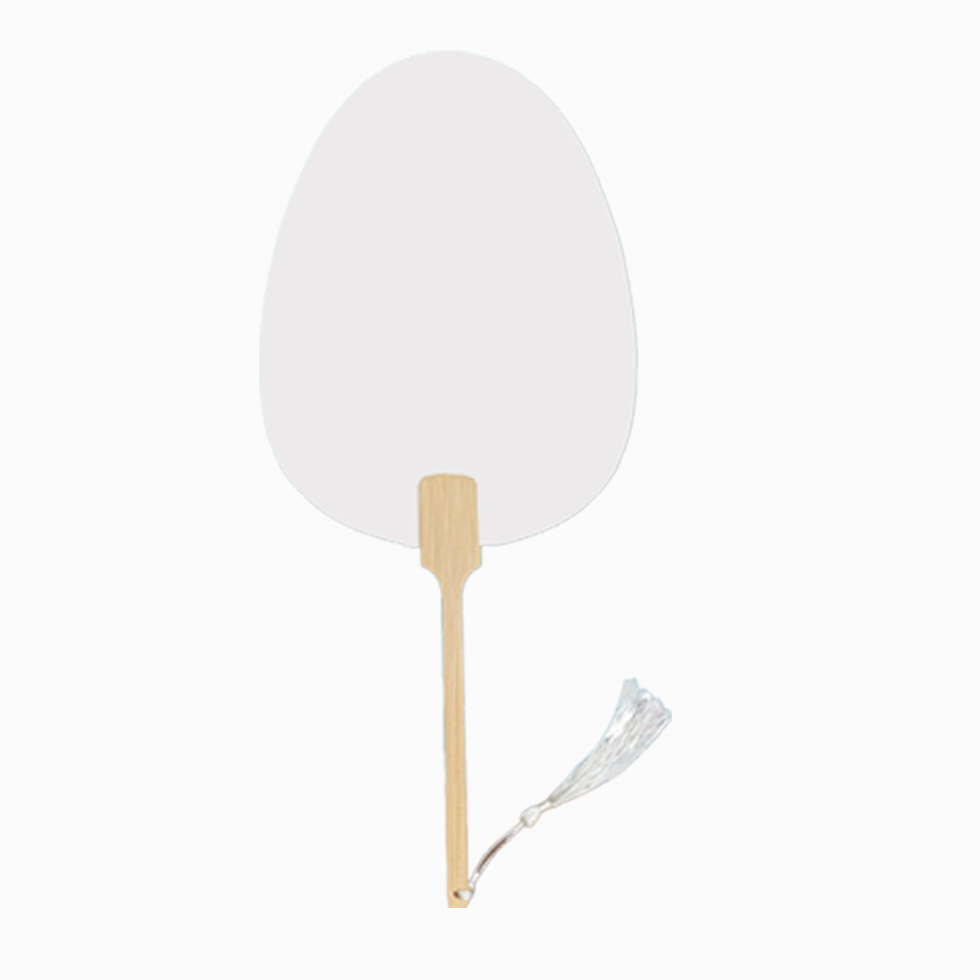 Artistic Lacquer Fan with Blank Canvas 13