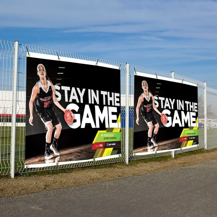 Fence Wrap, Mesh Banner, Single-Sided - 72"W x 48"H 2